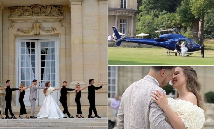 Nunta moldovenilor care a uimit Europa. Socrul mic și mireasa au sosit cu elicopterul la palat, orchestra a fost adusă din Germania, iar mâncarea de la Paris - FOTO/VIDEO Nunta moldovenilor care a uimit Europa. Socrul mic și mireasa au sosit cu elicopterul la palat, orchestra a fost adusă din Germania, iar mâncarea de la Paris - FOTO/VIDEO