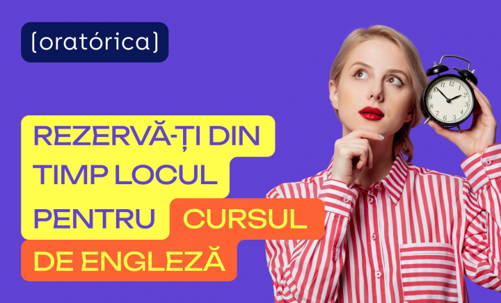 Start înscrieri pentru grupele de engleză din toamnă la Oratorica Start înscrieri pentru grupele de engleză din toamnă la Oratorica