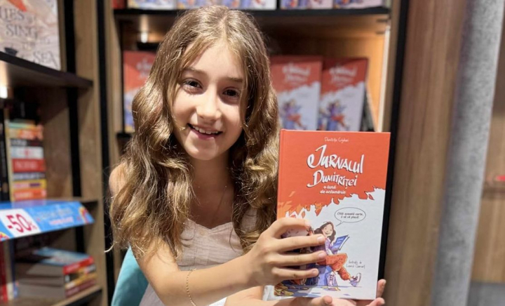 Dumitrița Cojuhari intră în istorie! La doar 9 ani, micuța a devenit cea mai tânără scriitoare din Republica Moldova - FOTO/VIDEO Dumitrița Cojuhari intră în istorie! La doar 9 ani, micuța a devenit cea mai tânără scriitoare din Republica Moldova - FOTO/VIDEO