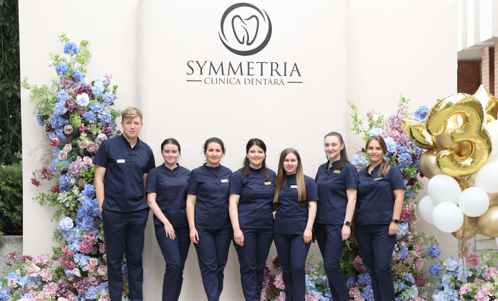 Clinica stomatologică Symmetria a împlinit 3 de ani activitate! Symmetria a transformat frica de dentist într-o experienţă plăcută cu zâmbete sănătoase - VIDEO