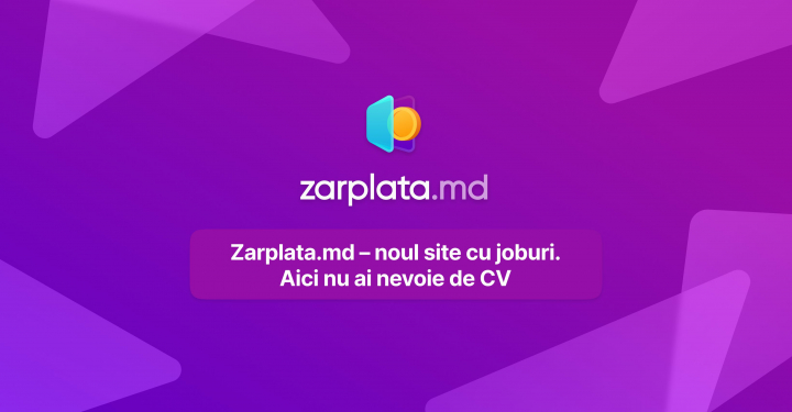Noul site cu locuri de muncă zarplata.md – găsește un job chiar și fără CV Noul site cu locuri de muncă zarplata.md – găsește un job chiar și fără CV