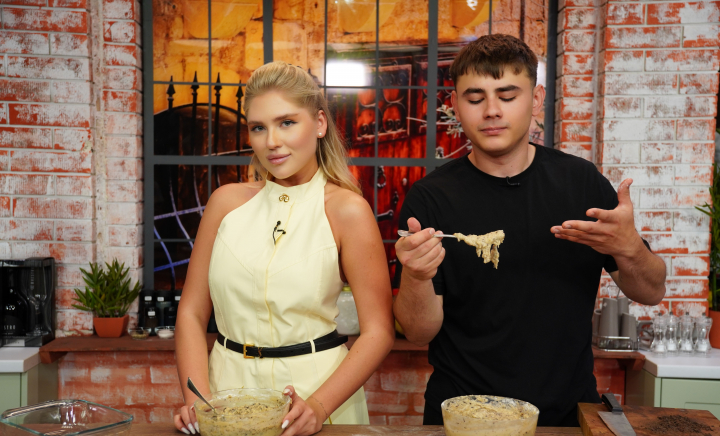 Marej și Vlada Boțan - duel culinar! Ce au ales să gătească cei doi, află sâmbătă la „Gusturile se discută” - VIDEO Marej și Vlada Boțan - duel culinar! Ce au ales să gătească cei doi, află sâmbătă la „Gusturile se discută” - VIDEO