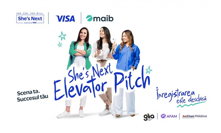 Visa și maib anunţă lansarea înscrierilor pentru cea de-a treia ediţie a programului She’s Next - VIDEO Visa și maib anunţă lansarea înscrierilor pentru cea de-a treia ediţie a programului She’s Next - VIDEO