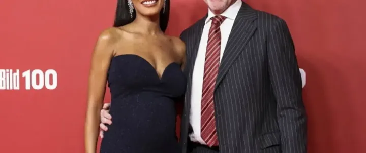 ​Boris Backer și soția sa, Lilian de Carvalho Menteiro 