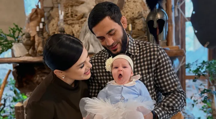 Valeriu Mircea, Anastasia Nichita și fica acestora Valeriu Mircea, Anastasia Nichita și fica acestora