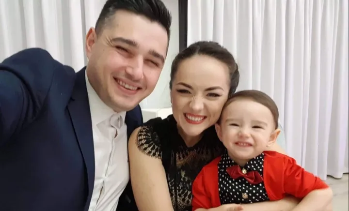 Luciana Spînu, Dorin Ieseanu și fiul acestora