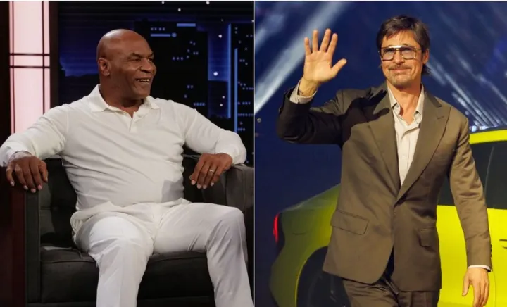Mike Tyson și Brad Pitt