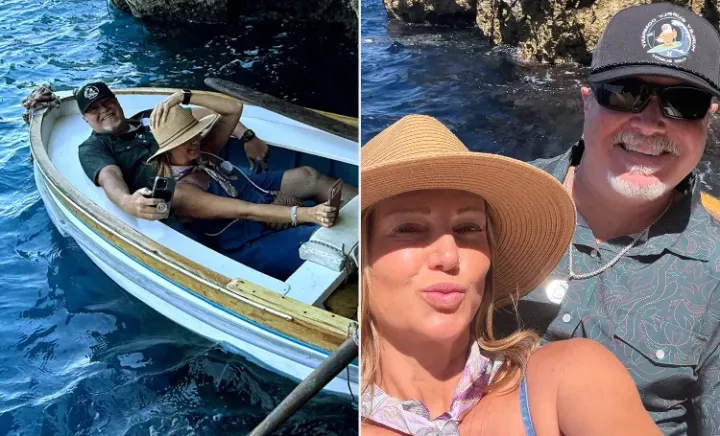 Sherina Welch și soțul ei Sherina Welch și soțul ei