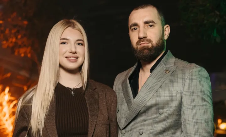 Domenco Andrei și soția lui, Valeria
