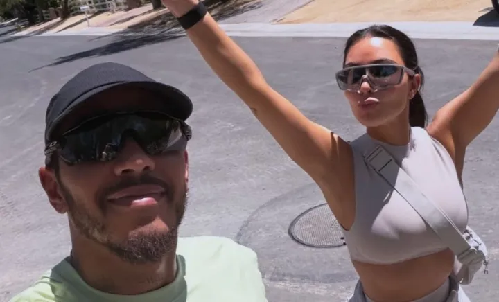 Lewis Hamilton și Kim Kardashian Lewis Hamilton și Kim Kardashian