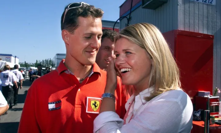Michael Schumacher și Corinna Schumacher Michael Schumacher și Corinna Schumacher