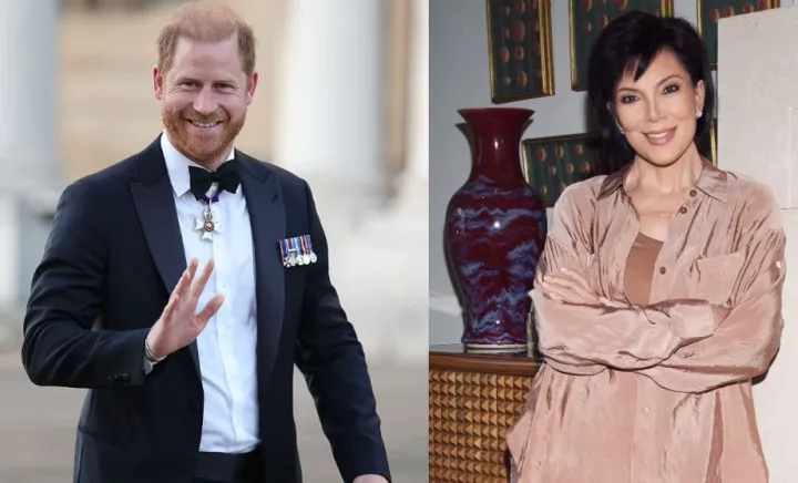 Prințul Harry și Kris Jenner 
