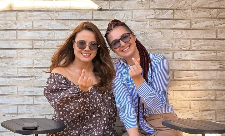 Alla Buhna și Daniela Cioclu