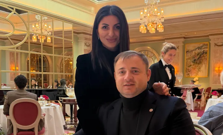 Svetlana Sainsus și Gheorghe Cavcaliuc