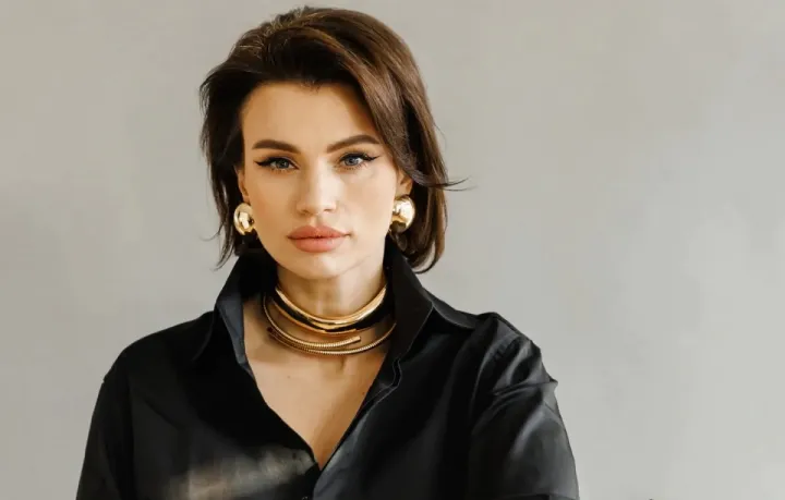 Diana Ferro și fiul său Diana Ferro și fiul său
