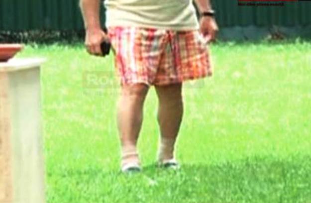 Fostul presedinte, surprins in sort, tricou si sosete. Asa nu l-ai vazut niciodata - FOTO Fostul presedinte, surprins in sort, tricou si sosete. Asa nu l-ai vazut niciodata - FOTO