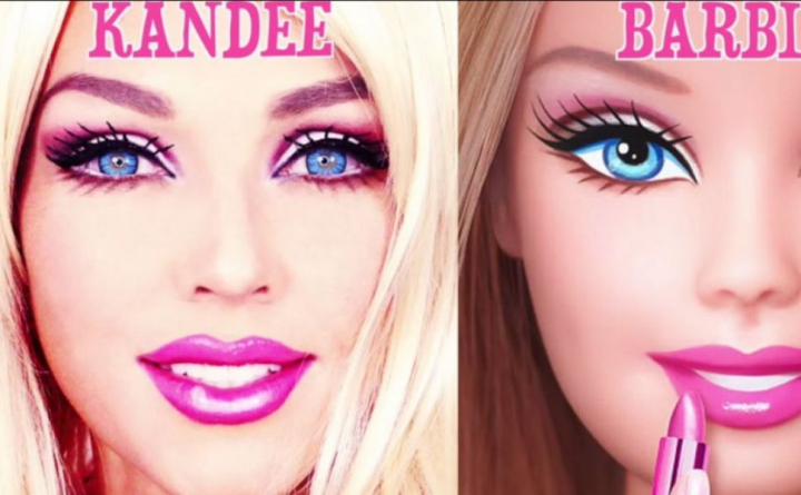 O femeie se transforma in Barbie in 90 de secunde. Transformarea ei e spectaculoasa - VIDEO