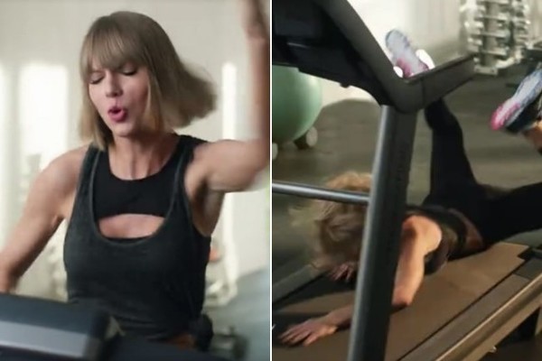 Oops! Taylor Swift a cazut de pe banda de alergat, iar imaginile cu vedeta au facut inconjurul lumii - VIDEO Oops! Taylor Swift a cazut de pe banda de alergat, iar imaginile cu vedeta au facut inconjurul lumii - VIDEO
