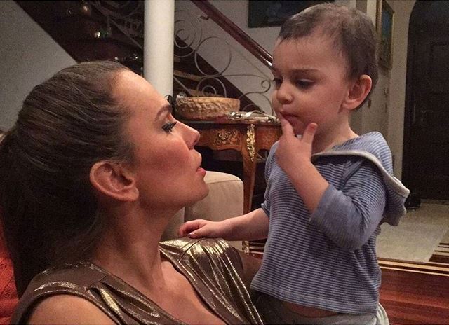 Anna Lesko vorbeste cu fiul sau numai in limba rusa! Iata motivul pentru care face asta - FOTO