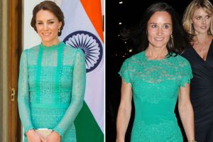 Kate si Pippa Middleton, in rochii aproape identice. Pe cine arata mai bine tinuta verde menta?