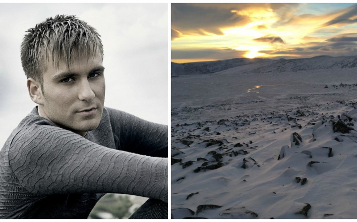 Ionel Istrati a filmat un videoclip la - 35 de grade! Cantaretul si echipa de filmare au mers la granita cu Arctica - VIDEO