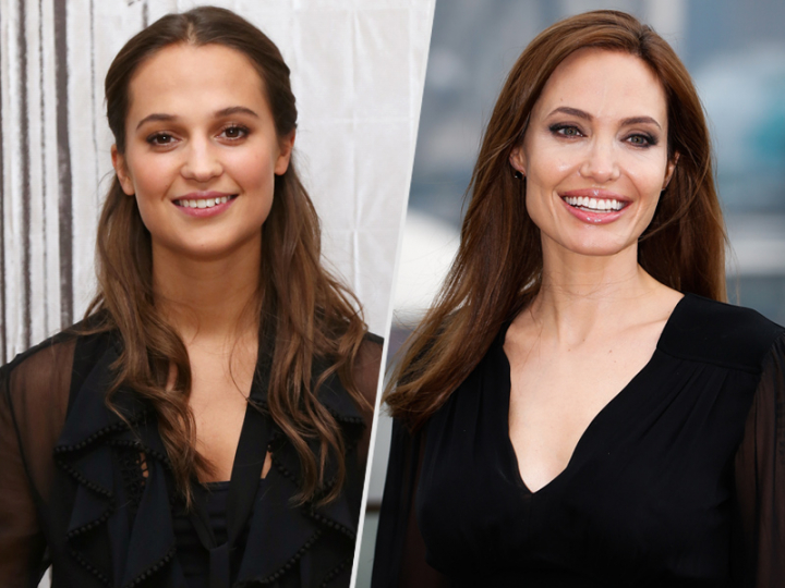 Alicia Vikander o inlocuieste pe Angelina Jolie! Care actrita e mai sexy - FOTO