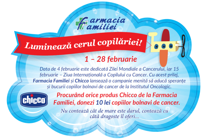 Vedetele te indeamna sa ajuti copiii bolnavi de cancer! Participa si tu la campania lansata de Farmacia Familiei Vedetele te indeamna sa ajuti copiii bolnavi de cancer! Participa si tu la campania lansata de Farmacia Familiei