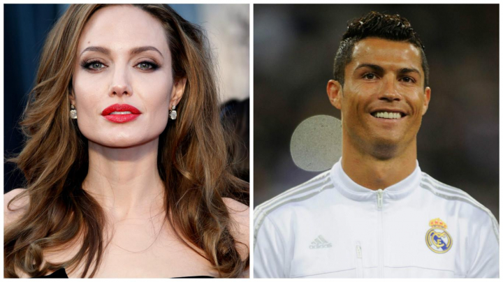 Angelina Jolie l-a uitat pe Brad Pitt? Cel mai nou cuplu, Angelina Jolie si Cristiano Ronaldo face ravagii