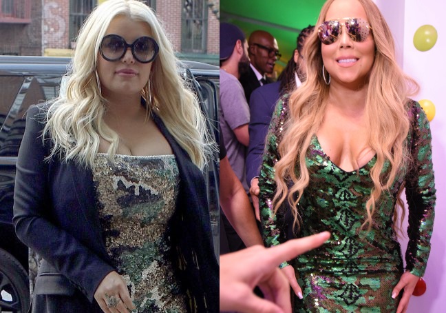 Sunt campioane absolute, cand e vorba de dezastre vestimentare! Jessica Simpson, pe urmele divei Mariah Carey - FOTO Sunt campioane absolute, cand e vorba de dezastre vestimentare! Jessica Simpson, pe urmele divei Mariah Carey - FOTO