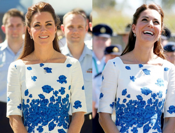 A fost descoperita sosia lui Kate Middleton. Fanii o asalteaza crezand ca e Ducesa - FOTO