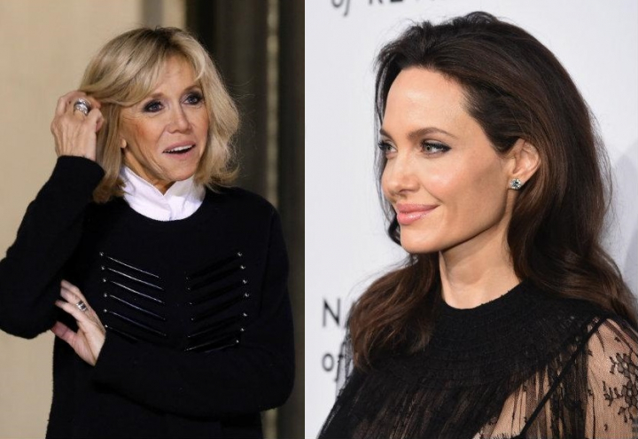 Angelina Jolie si Brigitte Macron s-au intalnit la Palatul Elysee. Actrita si Prima Doamna a Frantei au aratat impecabil - FOTO Angelina Jolie si Brigitte Macron s-au intalnit la Palatul Elysee. Actrita si Prima Doamna a Frantei au aratat impecabil - FOTO