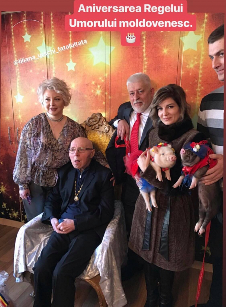 Dorin Chirtoaca, Constantin Tutu, Silvia Radu - printre oaspetii lui Gheorghe Urschi. Cum a fost la ziua lui de nastere? VIDEO