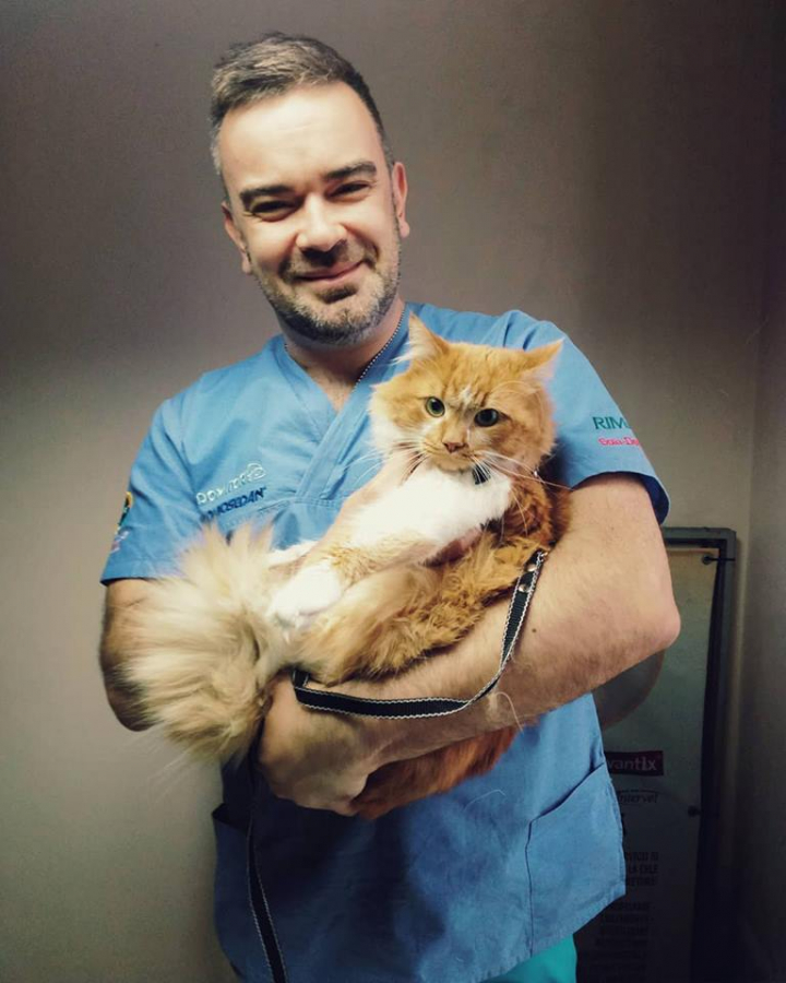 Doctorul animalutelor este omagiat! Artiom Sevcenco da o petrecere alaturi de familie intr-un restaurant - VIDEO