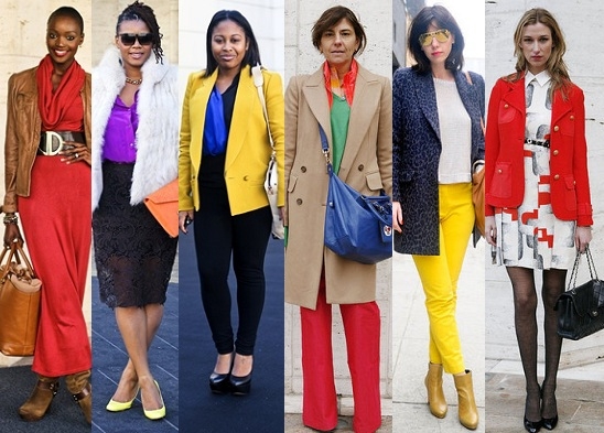Trend alert: Colour boom in strada la New York Fashion Week!