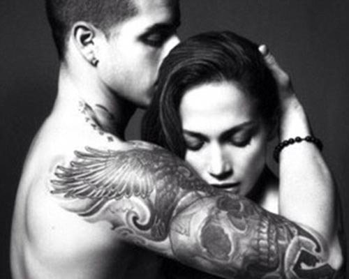 Jennifer Lopez, sexy alaturi de iubitul ei, de Valentine's Day