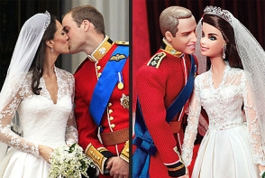 Papusile regale: William si Kate in varianta Barbie si Ken Papusile regale: William si Kate in varianta Barbie si Ken