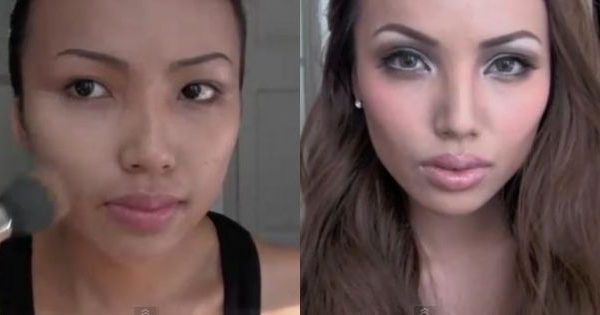 O tanara asiatica te invata sa te machiezi ca Angelina Jolie! VIDEO O tanara asiatica te invata sa te machiezi ca Angelina Jolie! VIDEO