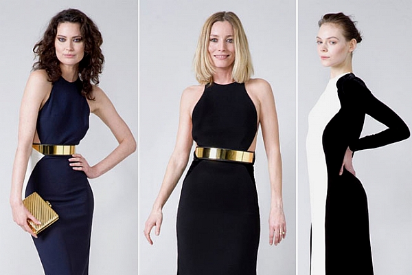 Stella McCartney: Rochii de seara pline de iluzii optice Stella McCartney: Rochii de seara pline de iluzii optice