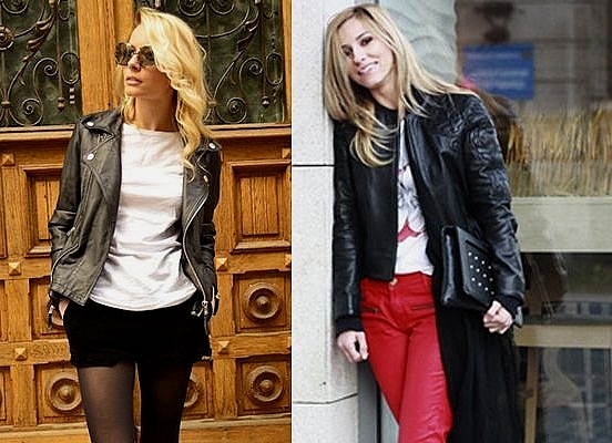 Vedeta primaverii: geaca de piele. Cine a purtat-o mai bine: Laura Cosoi sau Dana Rogoz? FOTO Vedeta primaverii: geaca de piele. Cine a purtat-o mai bine: Laura Cosoi sau Dana Rogoz? FOTO