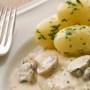 Cartofi copti cu ciuperci Cartofi copti cu ciuperci