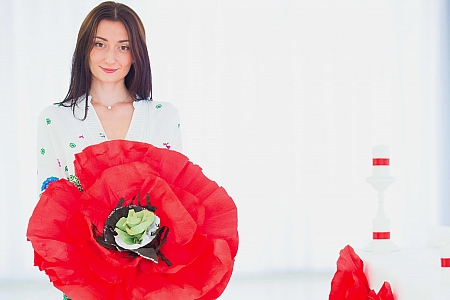 Nunta presarata cu MACI ROSII! Cristina Milici iti arata cum sa decorezi sarbatoarea in stil ECO 