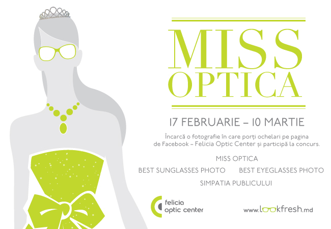 Felicia Optic Center o cauta pe Miss Optica 2014! Afla cum te inscrii in concurs Felicia Optic Center o cauta pe Miss Optica 2014! Afla cum te inscrii in concurs