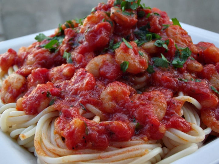 Paste picante cu creveti ! Iti lasa gura apa