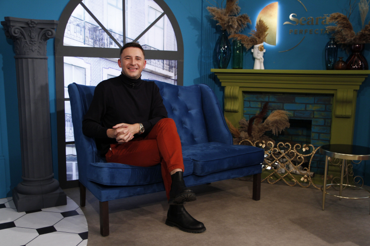 Emilian Cretu - prezentator la O Seara Perfecta! Vezi cum s-a descurcat  actorul: „Ii dorim Olgai Tapordei multa sanatate si sa-si spele toate  pacatele in apa acolo la Monaco” - VIDEO