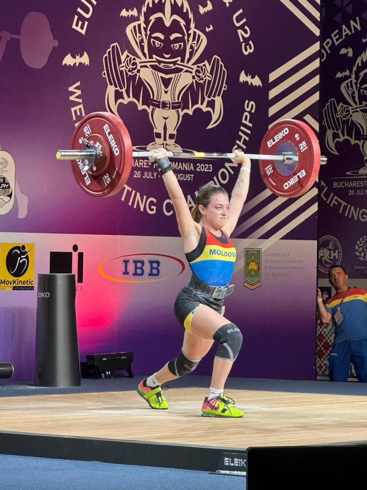 Клара Андерсон 2021 European Weightlifting