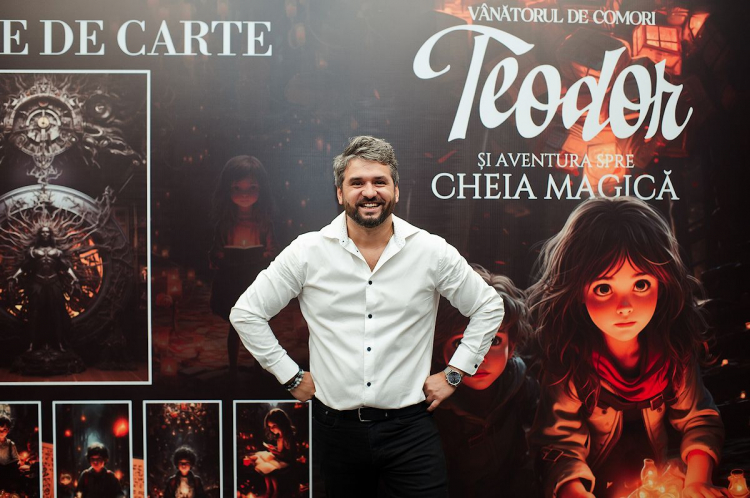 A lansat o carte cu ajutorul inteligentei artificiale! Dumitru Cojuhari demonstreaza ca totul este posibil daca iti doresti cu adevarat: „Totul a inceput de la dorinta de a face un cadou copiilor” -