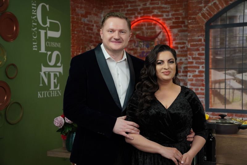 Veaceslav si Victoria Stefanet s-au duelat in bucataria Gusturile se Discuta! Ce au gatit cei doi soti - VIDEO