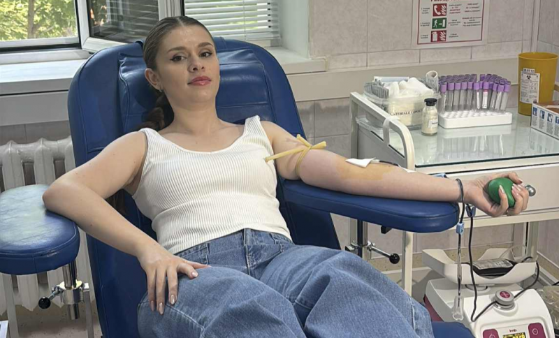 Reporterul Pro TV, Cătălina Osoianu, exemplu de solidaritate! Donează și tu sânge, e mai simplu decât crezi - VIDEO