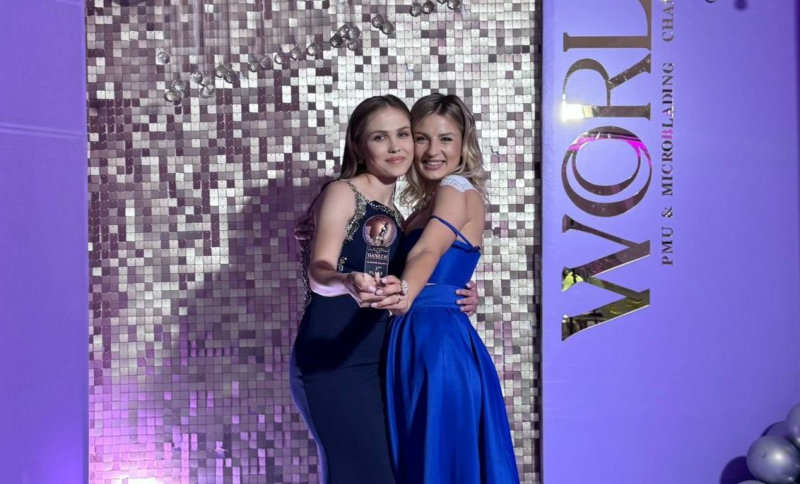 Un nou succes pentru Artha by Corina Guzun! Irina Chira a obținut locu trei la Worlds PMU and Microblading Championship - FOTO/VIDEO
