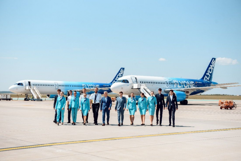 FLYONE a înregistrat 3 aeronave noi și bate un nou record